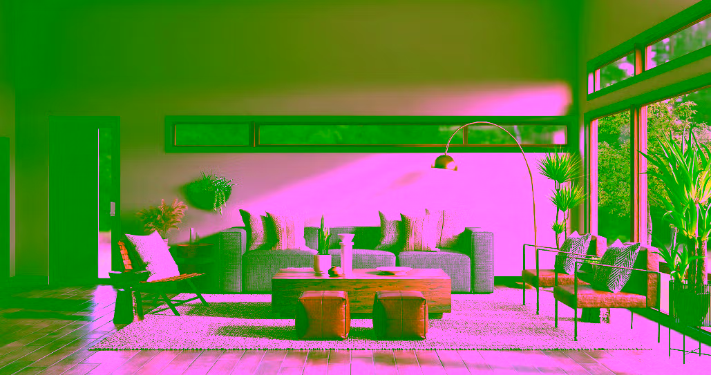 Magnifique salon décoration par Océane Colasseau